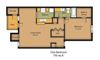 One Bedroom/One Bath - 750